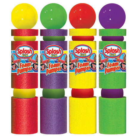 Foam water guns.