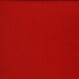 Close up of the red folding chair fabric.
