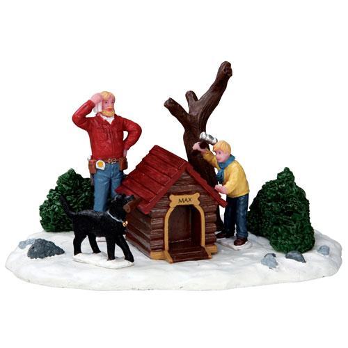 Lemax Vail Village Table Accent: Construction Crew #53218