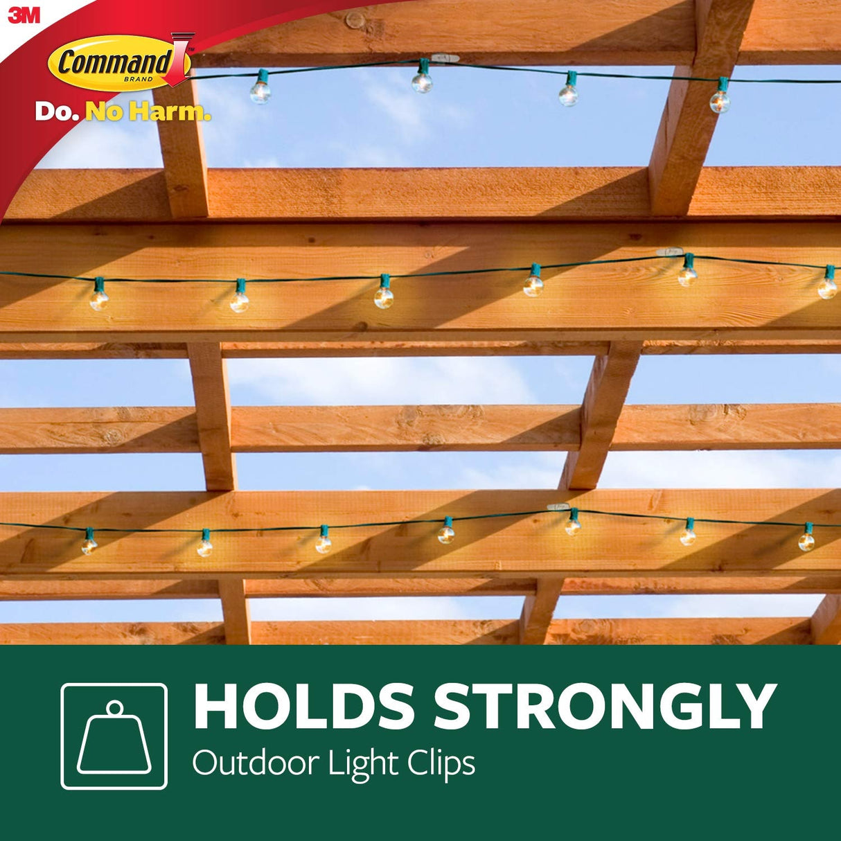 Command™ Outdoor Light Clips