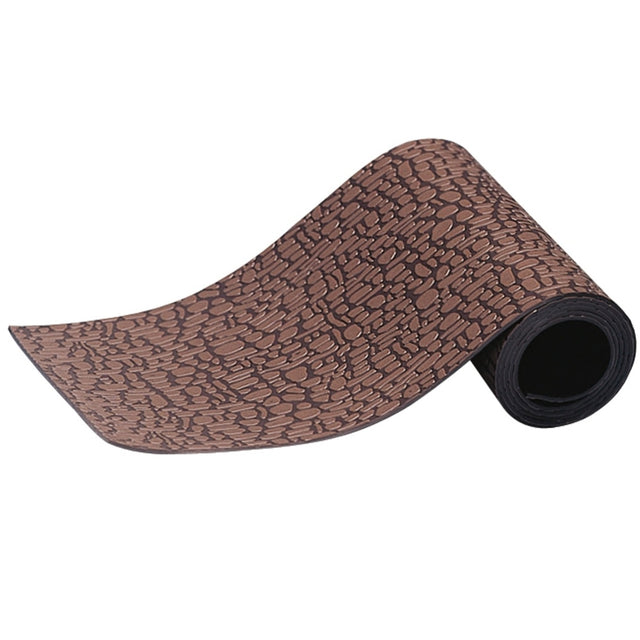 Plastic village accessory for a Lemax display. Designed to look like a brown pebble road.