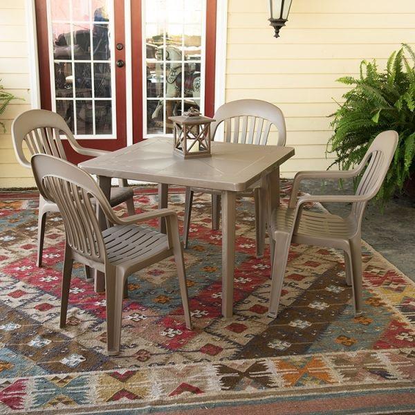 High-Back Resin Stacking Chairs