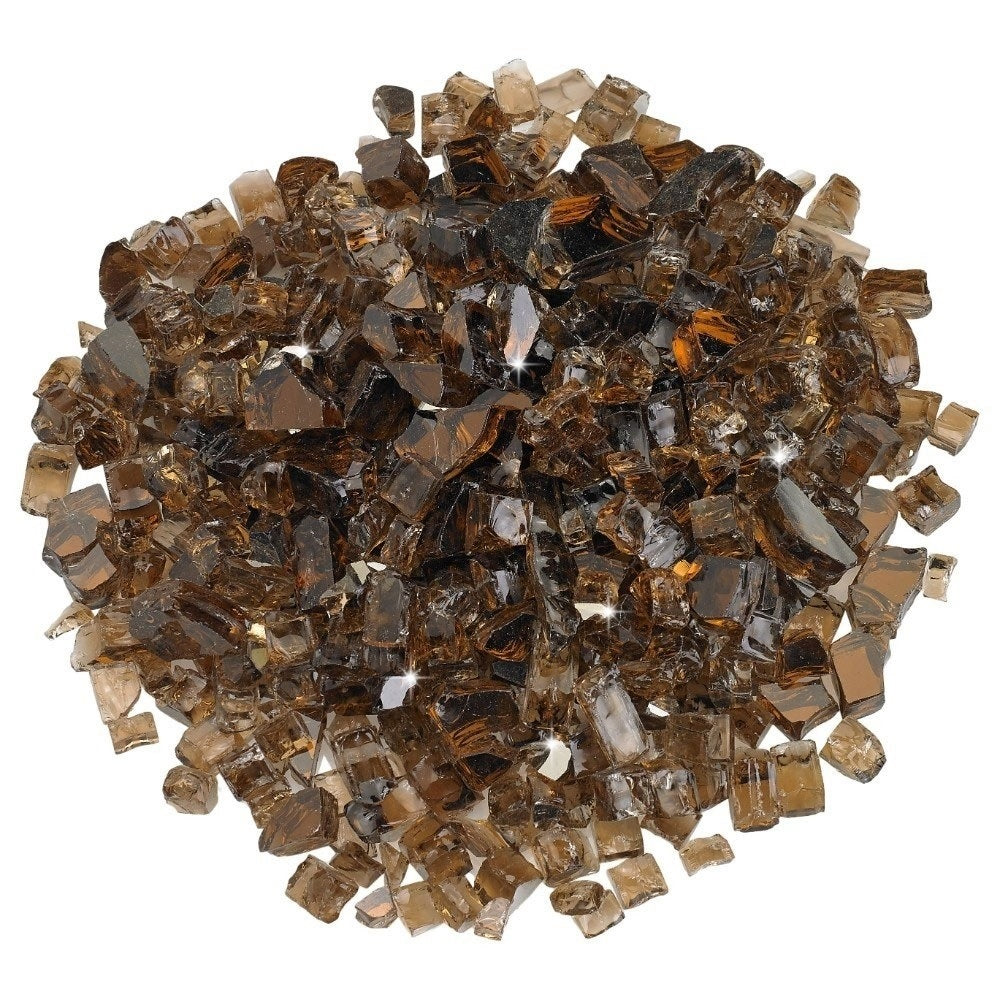 1/2" Copper Reflective Fire Pit / Fireplace Fire Glass