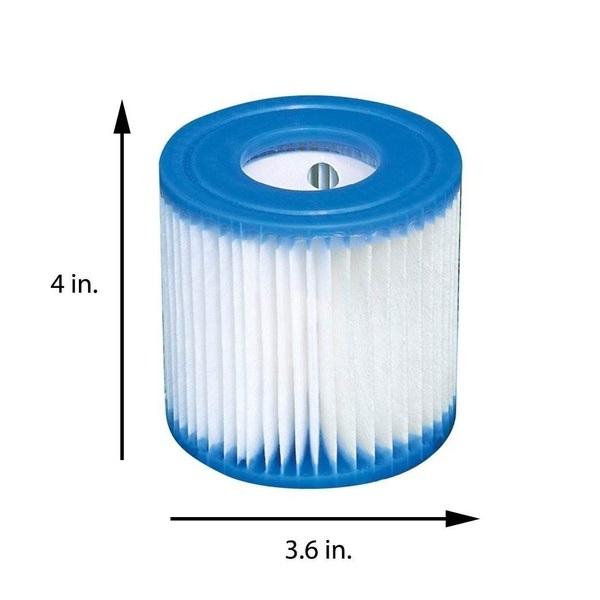 Intex Type H Easy Set Krystal Clear Pump Filter Cartridge 29007E