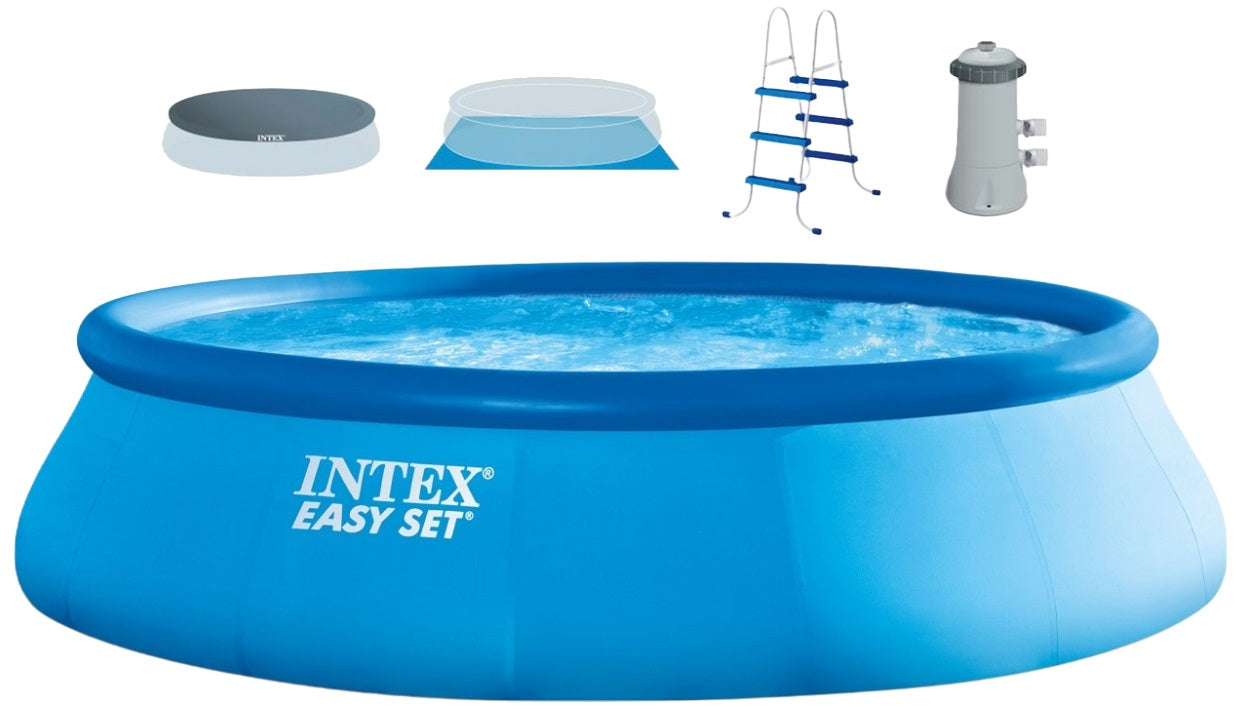 Inflatable Pool Pump Above Ground Pool For Storing Intex Easy Set