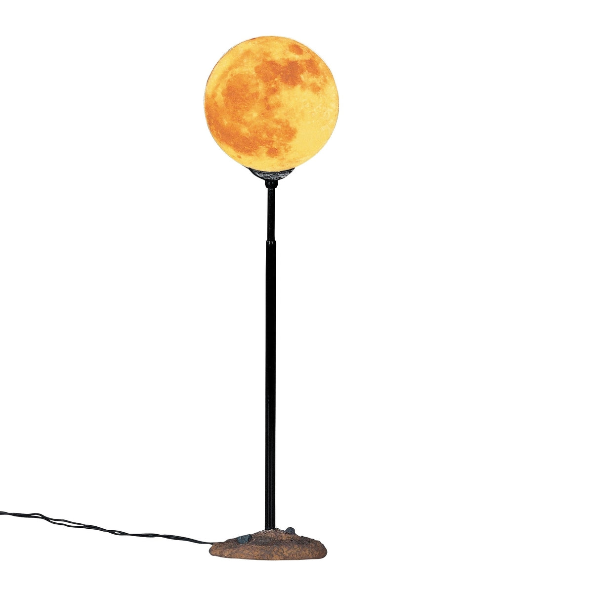 Plastic village accessory for a Lemax display. Designed to be placed in your display to look like the moon is out.