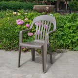 High-Back Resin Stacking Chairs