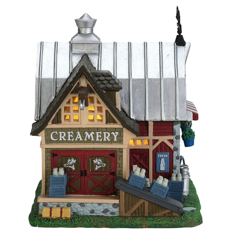 Lemax Harvest Crossing Lighted Building: Old Fashioned Dairy #75216