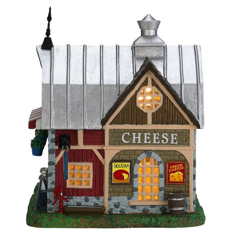 Lemax Harvest Crossing Lighted Building: Old Fashioned Dairy #75216