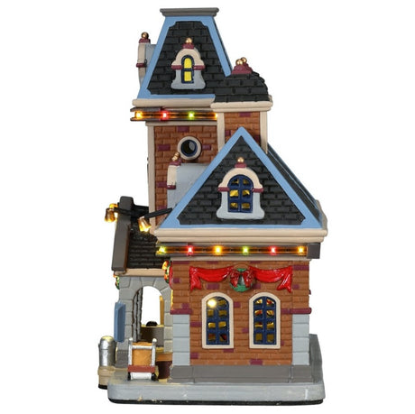 Lemax Caddington Village Lighted Building: Main Terminal Train Station #75194