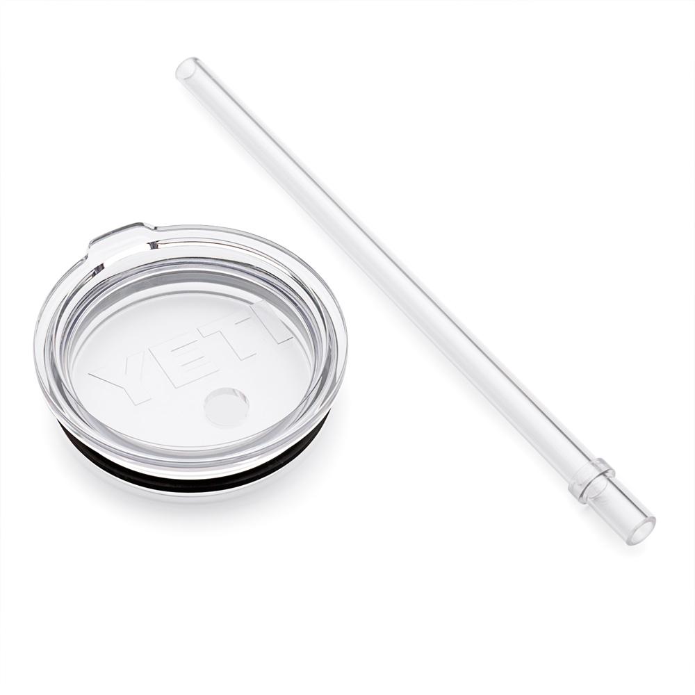 Yeti straw and lid.