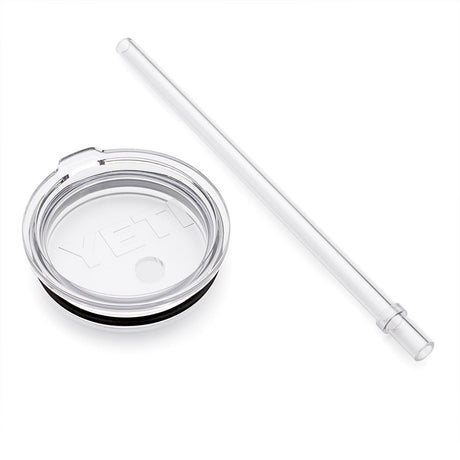 Yeti straw and lid.