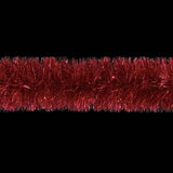 15' Super Plush Red Tinsel Christmas Garland