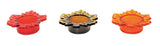 3" Leaf Glass Tea Light Holder
