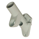 Two-Position White Cast Iron Bracket for Flag Poles