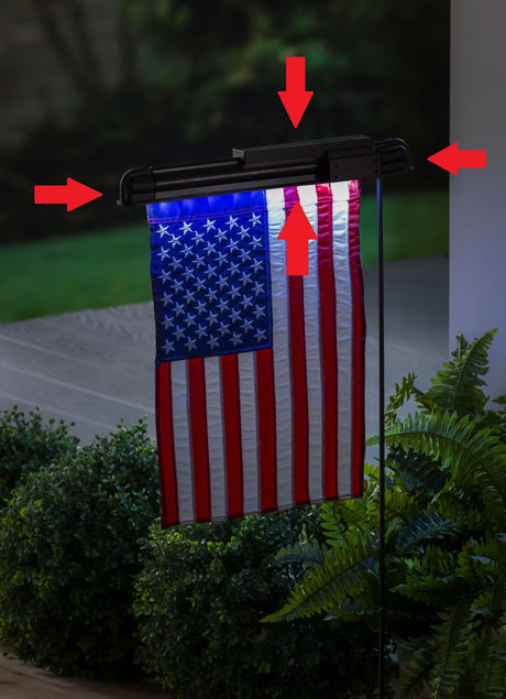 Solar Light for Flags