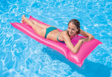 Pink pool mattress.