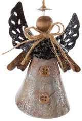 4.75" Rustic Angel Ornament