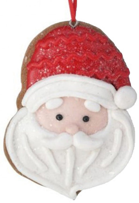 4" Santa or Mrs. Claus Cookie Ornament