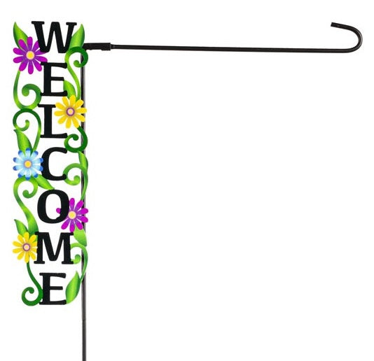Decorative Garden Flag Stand