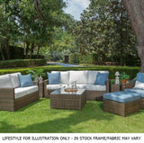 Bella Cushioned Wicker Seating & Chat Sets
