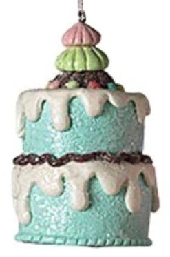 3.5" Holiday Cake Ornament