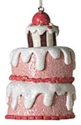 3.5" Holiday Cake Ornament