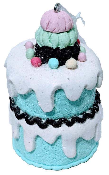 3.5" Holiday Cake Ornament