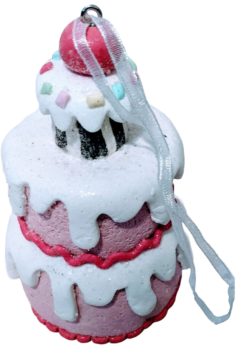 3.5" Holiday Cake Ornament