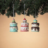 3.5" Holiday Cake Ornament