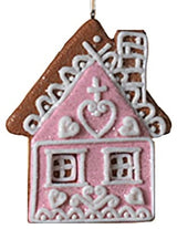 4" Gingerbread House Ornament