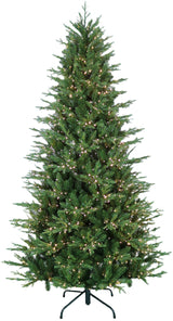Artificial tree pre-lit with Starry LED lights.