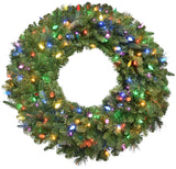 36" Winchester Pine Wreath Pre-Lit with C6 Designer Steady Lights