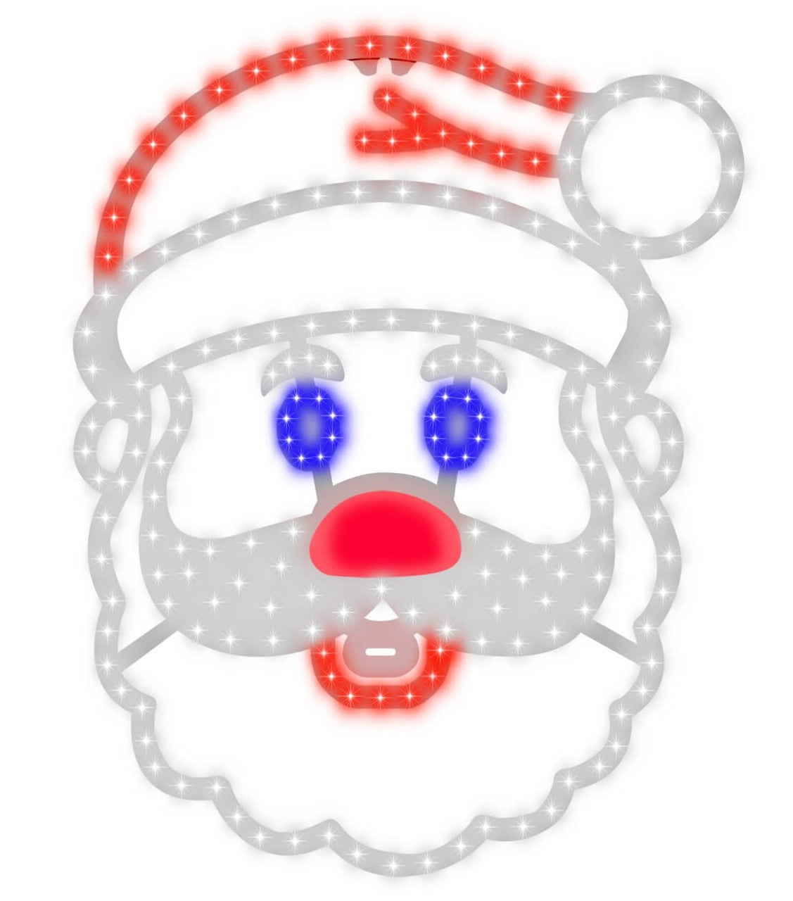 LED singing Santa decoration.