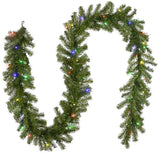 9' Canadian Pine Pre-Lit Artificial Garland