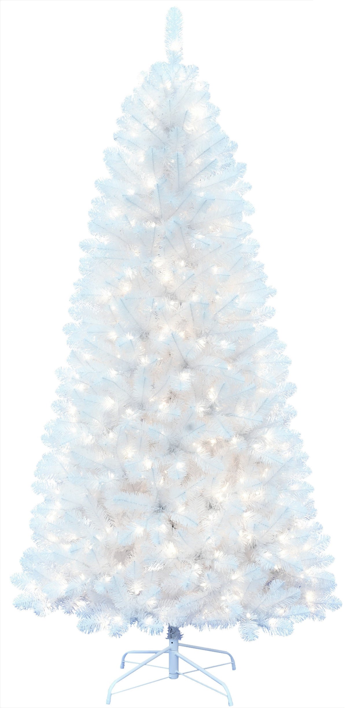 White artificial tree.