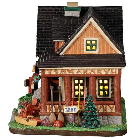 Lemax Vail Village Lighted Building: Elk Lake Lodge #25905