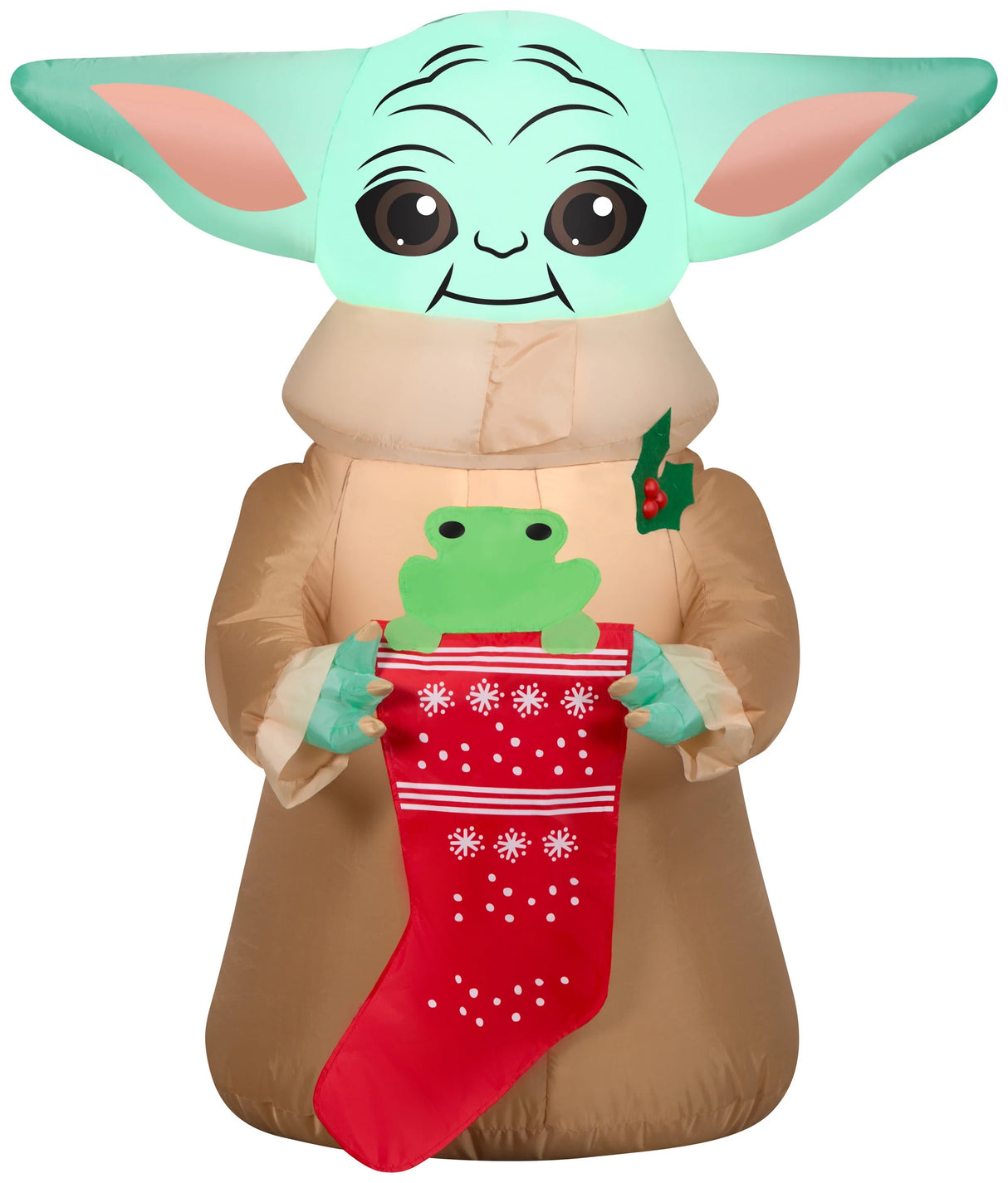 3.5' The Child with Frog in Stocking Airblown® Inflatable