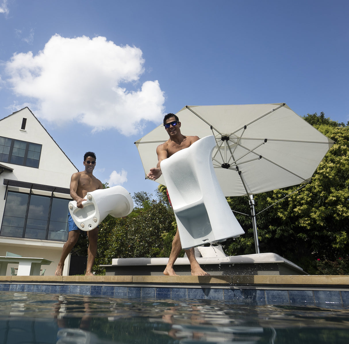 Signature in-Pool Barstool from Ledge Lounger