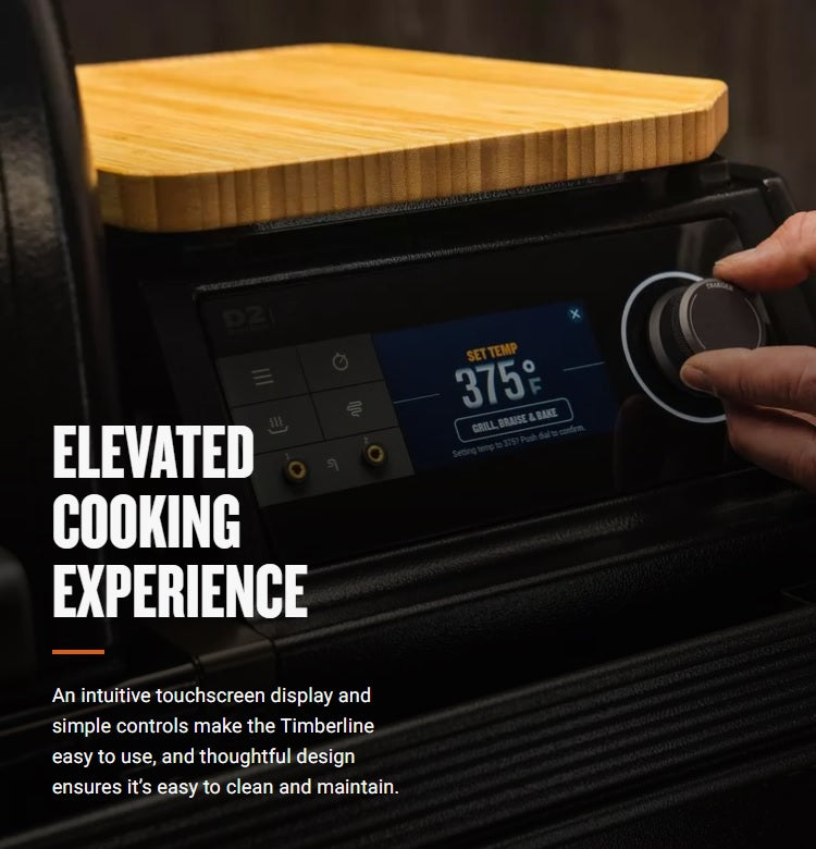 Traeger Timberline XL Wi-Fi Controlled Wood Pellet Grill with WiFire