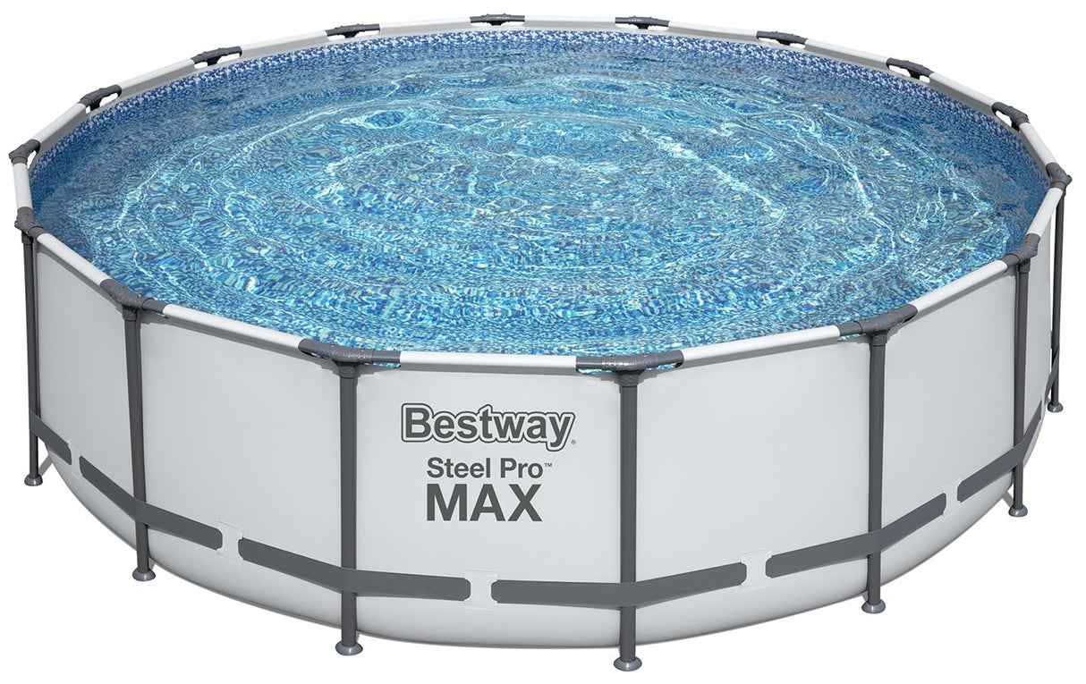 Bestway Steel Pro MAX 16' x 48" Frame Above Ground Swimming Pool Set
