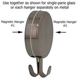 Attract™ Pinch-Free Magnetic Wreath Hanger - Brushed Copper 2 Pack