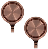 Attract™ Pinch-Free Magnetic Wreath Hanger - Brushed Copper 2 Pack