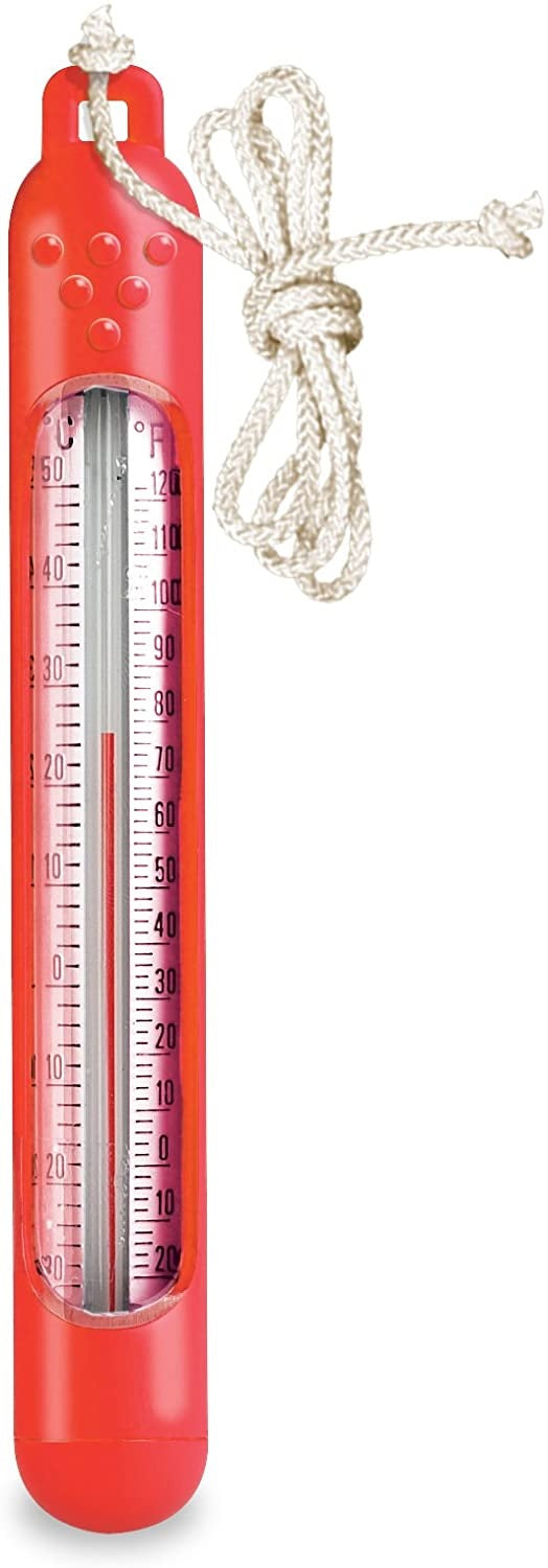 This image shows the red thermometer on a white background.