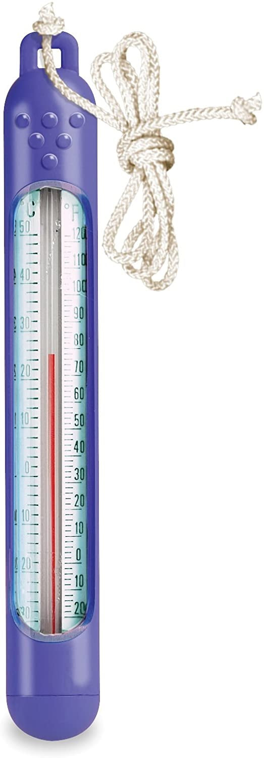 This image shows the purple thermometer on a white background.