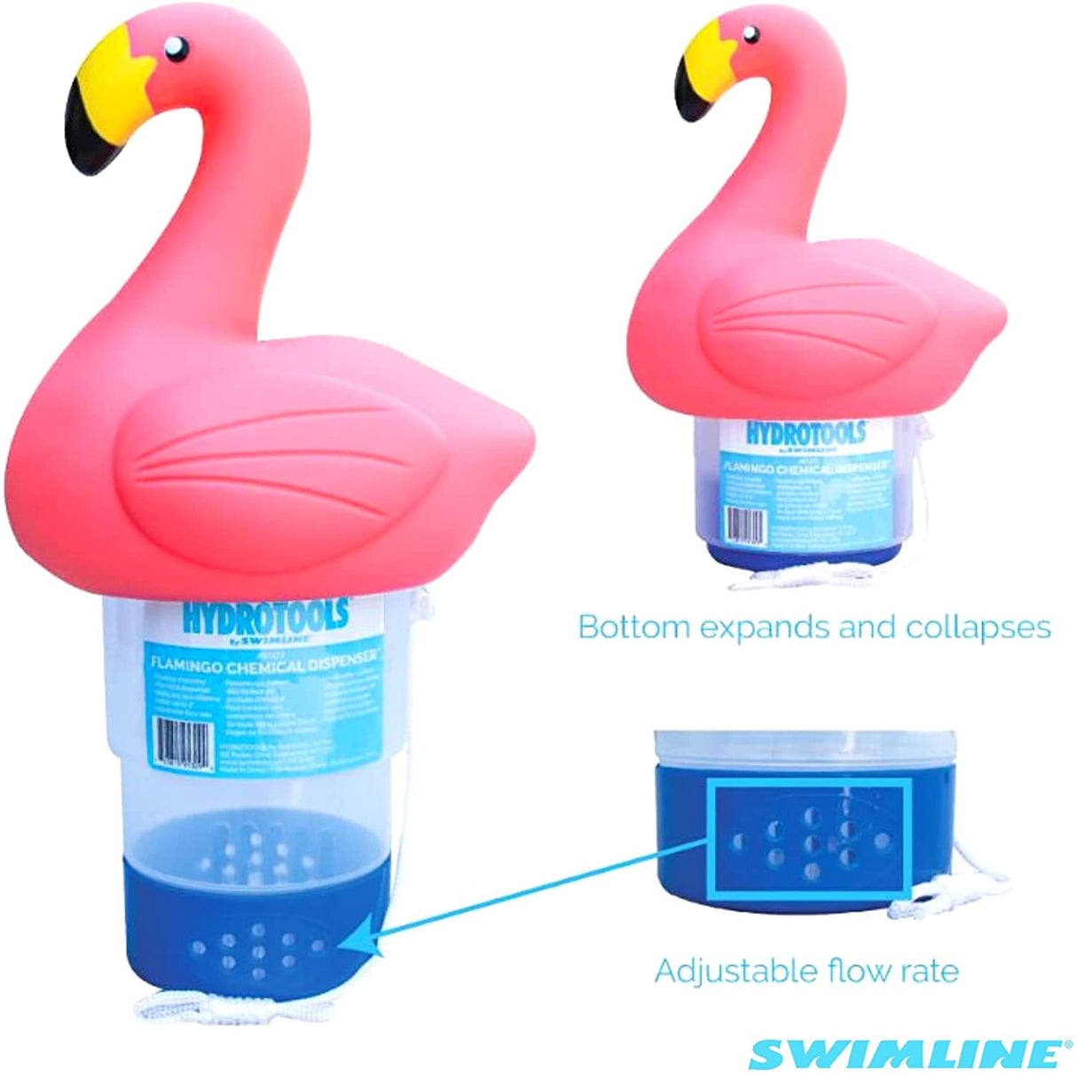 Floating Flamingo Chlorine Dispenser