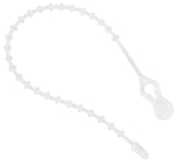 Set of 15 Reusable Light Ties for Outdoor Lighting