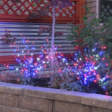 36" LED Twinkle Light Burst Twig Bush Light-Up Wire Decor