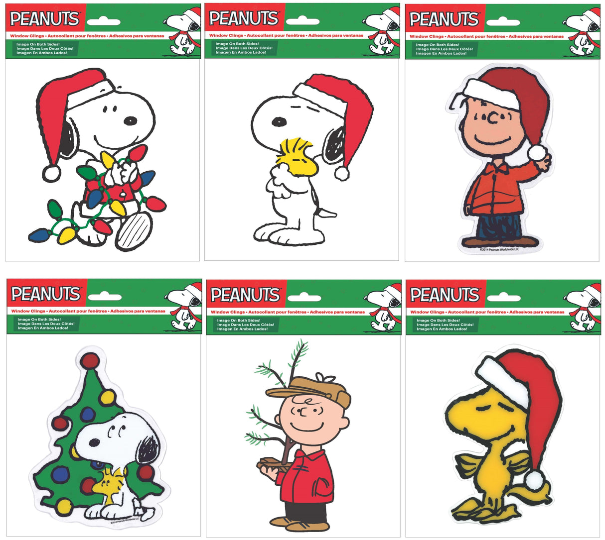 Peanuts Gel Window Cling