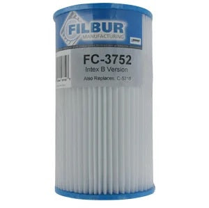 Filbur FC-3752 Replacement for Intex "Pool Filter B"